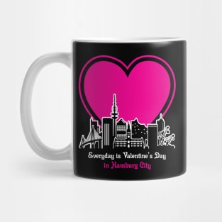 Valentine's Day in Hamburg City Mug